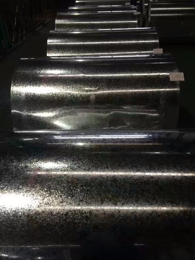 Galvanized steel coil with high zinc coating