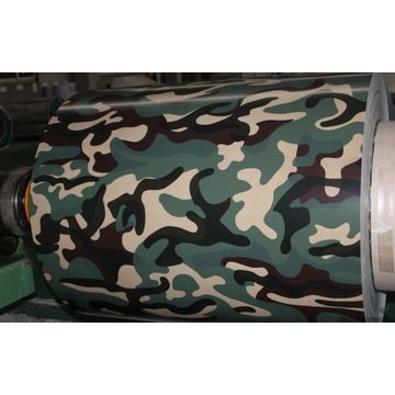 PPGI Camouflage Pattern Pre-painted Coil Steel Sheet Z30 Z275 SGCC CGCC