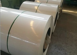 PPGL Ral 9003 AZ150 25/20um Nippon paint coating steel coil