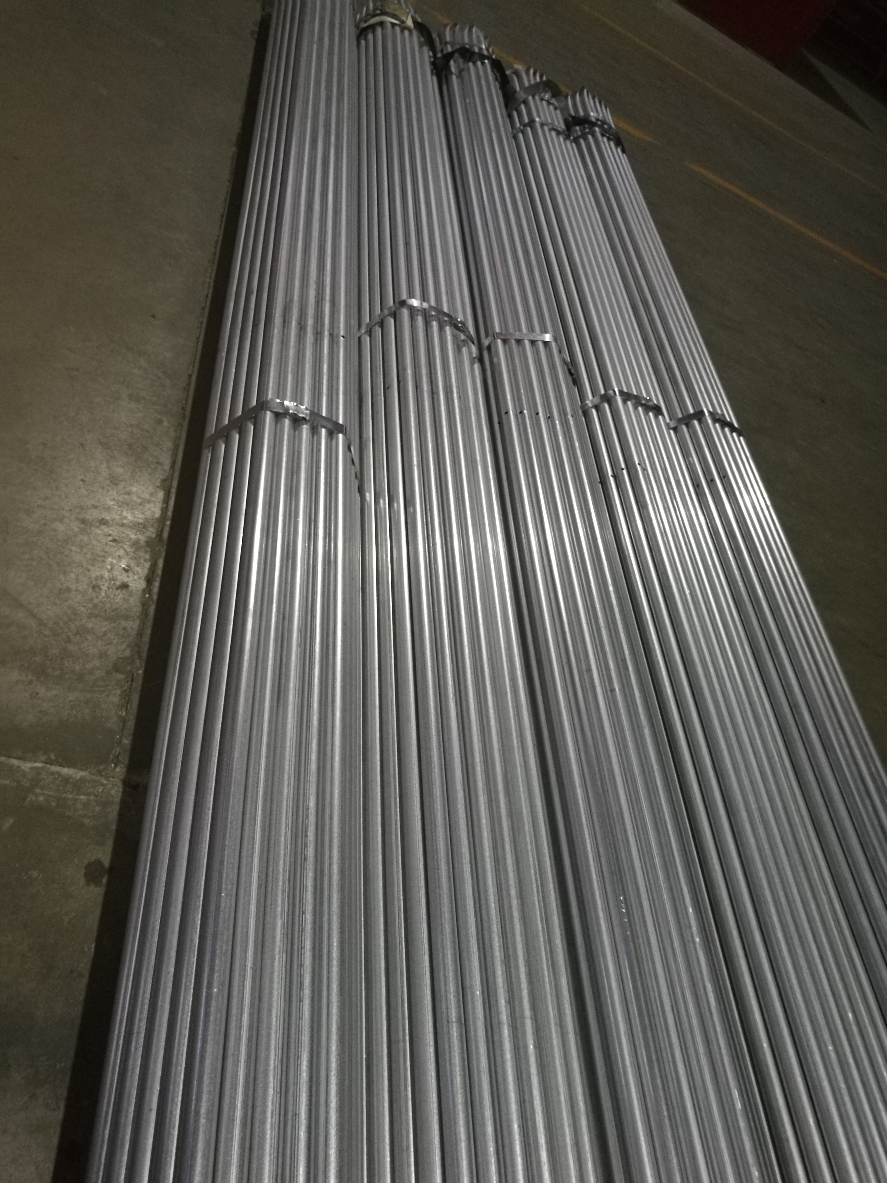 55% aluzinc Aluminum-zinc coated seamless welded steel round square tube Galvalume GL steel pipe