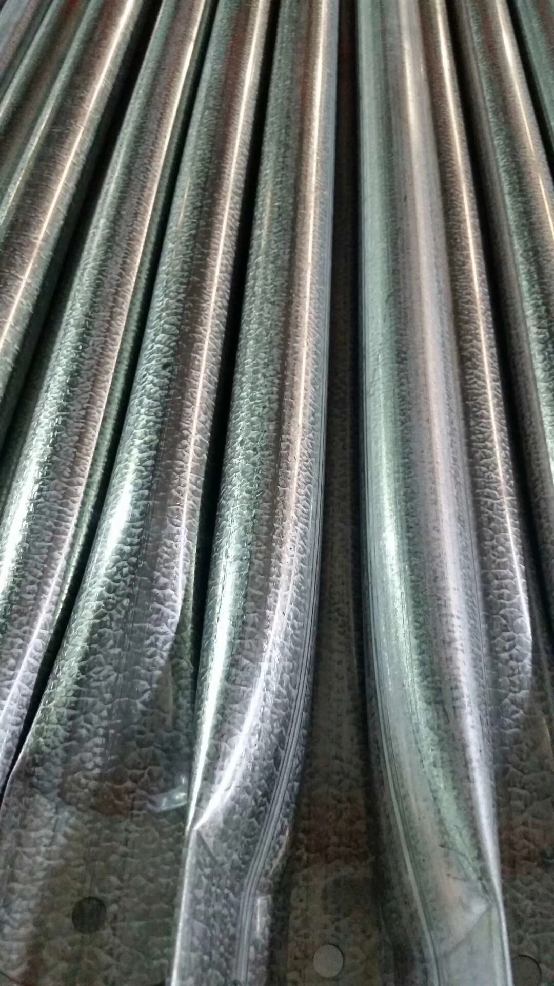 55% aluzinc Aluminum-zinc coated seamless welded steel round square tube Galvalume GL steel pipe