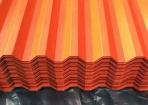 GI GL Corrugated aluminum zinc roof steel panels