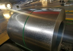 Galvanized steel coil with high zinc coating