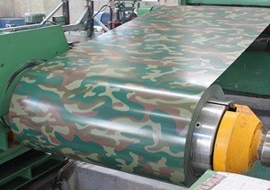 Camouflage Pattern Pre-painted Coil Steel Sheet Z30 Z275 SGCC CGCC