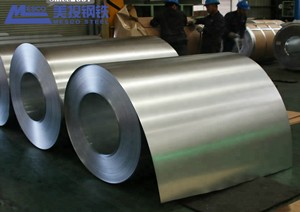 100tons Superdym steel coil Zm120, 1.0*1000 are ready for production for the client from the Phlippine.