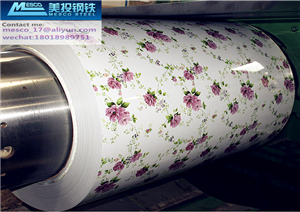 Container House Material /Flower pattern ppgi Steel Coil/Pre-painted galvanized steel coil for Construction Material