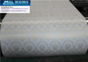 Container House Material /Flower pattern ppgi Steel Coil/Pre-painted galvanized steel coil for Construction Material