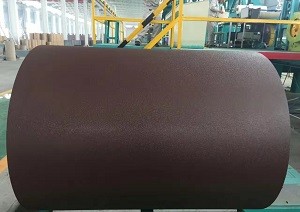 Up-to-date product suede wrinkled surface prepainted galvanized galvalume color coated gi steel ppgi coils