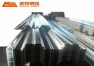 Corrugated metal iron sheet cold forming GI steel plate zinc coated steel sheet galvanized steel deck decking floor sheet