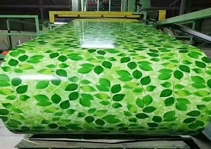 Pattern Design PPGI Prepainted Galvalume Steel Coil Prepainted Aluzinc Steel Coil Sheet and Prepainted Galvanized Steel Uesd for Building