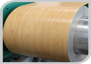 Prepainted galvanized steel coil/Container House Material / Wood Grain Pattern PPGI Steel Coil And Sheet