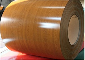 Prepainted galvanized steel coil/Container House Material / Wood Grain Pattern PPGI Steel Coil And Sheet