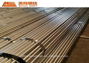 55% aluzinc Aluminum-zinc coated welded steel round square tube Galvalume GL steel pipe