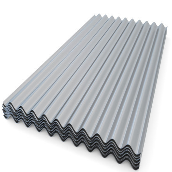 PE PVDF Light Corrugated Roofing Steel Sheet Color Coated PPGI Metal Zinc Roofing Tile