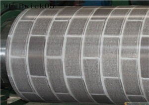 Prepainted Galvanized Steel Coil/PPGI Steel Coil with Brick Pattern/Brick Modular Home PPGI Materials