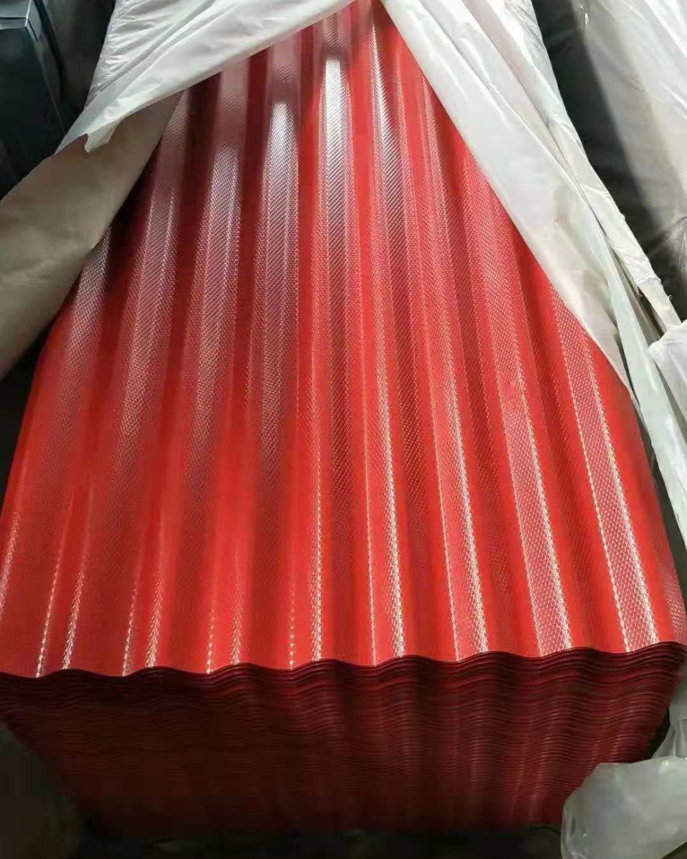 PPGl Corrugated Metal Roofing Sheet Tile
