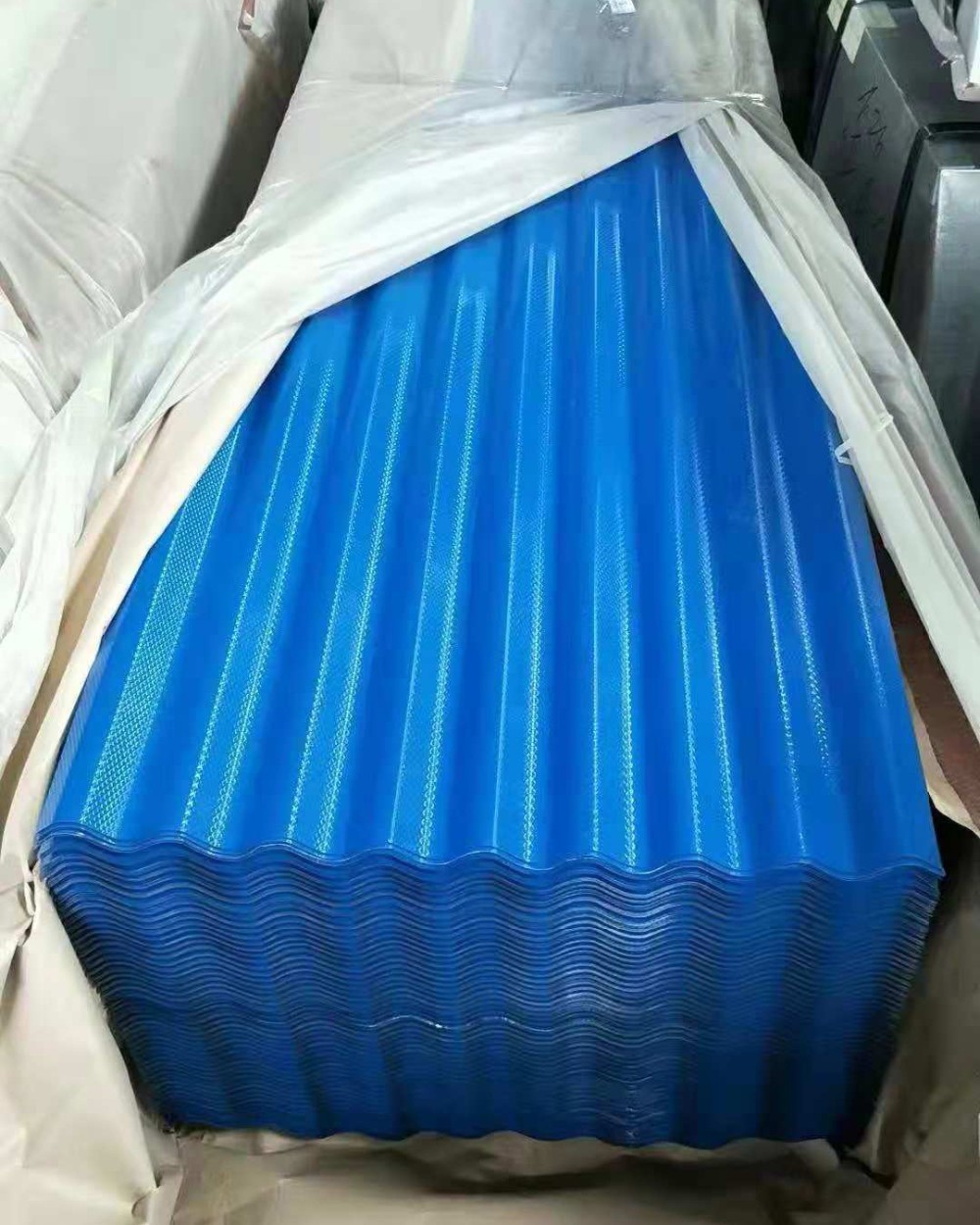 PPGl Corrugated Metal Roofing Sheet Tile