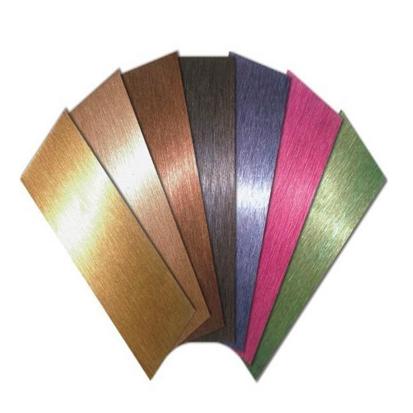 304 316 201 Stainless Steel Decorative Panels Color Coated Metal Wall Panels