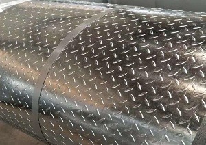 High quality embossed GI with diamond pattern embossed ppgi prepainted galvanized steel coils