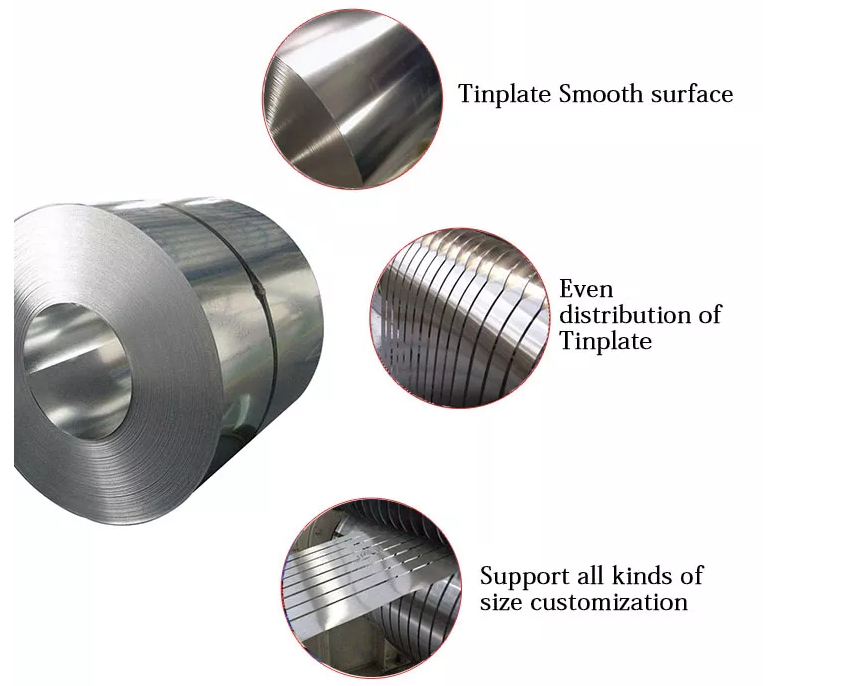 Prime quality electrolytic T1 T2 T3 tin plate for food can