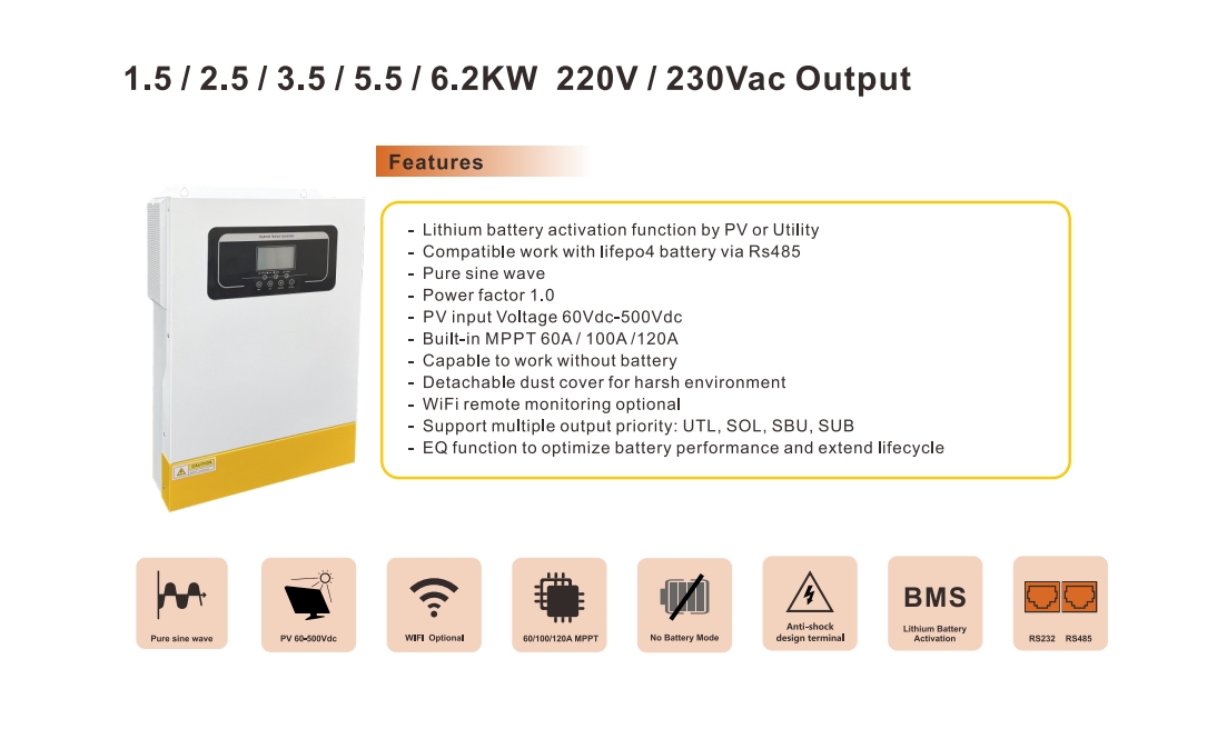 hybrid solar inverter