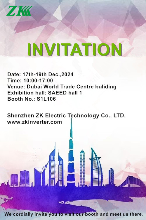 ZK Electric attend Dubai Exhibition