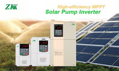 Single-Phase or Three-Phase AC: ZK solar pump inverters are flexible to meet different agricultural needs