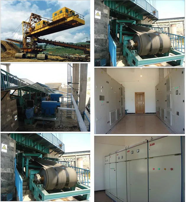 Frequency inverter use in continuous conveyor