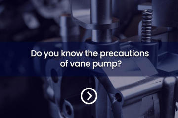 ¿Conoces las precauciones de la bomba de paletas?