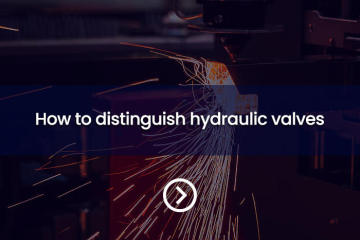 Cómo distinguir las válvulas hidráulicas
