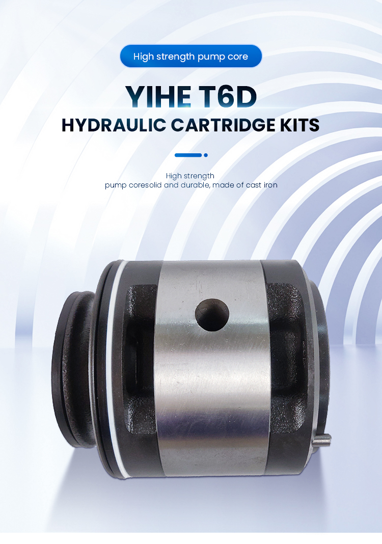 T6D Hydraulic Cartridge kits