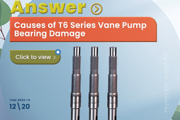 Causas de daños en los cojinetes de la bomba de paletas de la serie T6