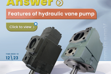 Características de la bomba hidráulica de paletas