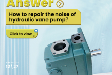 ¿Cómo reparar el ruido de la bomba hidráulica de paletas?