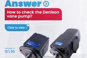 Como verificar a bomba de palhetas Denison?