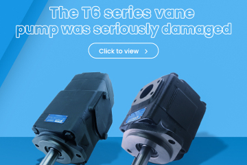 A bomba de palhetas da série T6 foi seriamente danificada