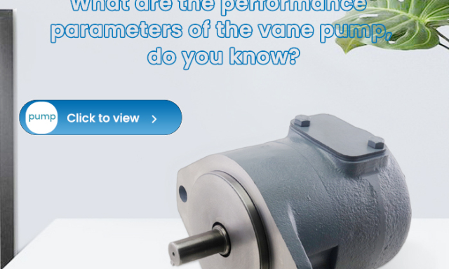 ¿Cuáles son los parámetros de rendimiento de la bomba de paletas, lo sabes?