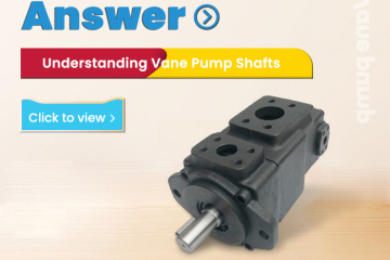 Descripción de los ejes de la bomba de paletas