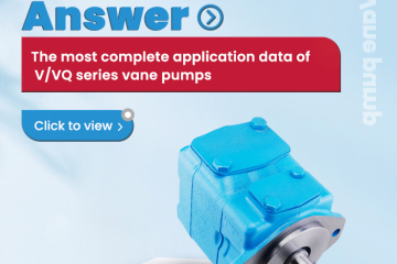 Os dados de aplicação mais completos das bombas de palhetas da série V/VQ