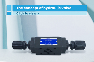 El concepto de válvula hidráulica.