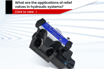 ما هي تطبيقات صمامات التصريف في الأنظمة الهيدروليكية؟