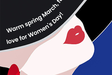 ¡Marzo cálido y primaveral, lleno de amor por el Día de la Mujer!