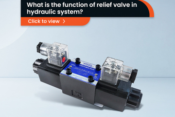 ما هي وظيفة صمام التنفيس في النظام الهيدروليكي؟