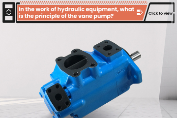 No trabalho de equipamentos hidráulicos, qual é o princípio da bomba de palhetas?