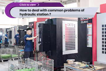Como lidar com problemas comuns de estação hidráulica