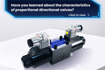 Você já conhece as características das válvulas direcionais proporcionais?