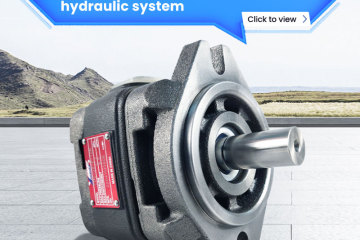 principio de iones de la bomba de engranajes en el sistema hidráulico