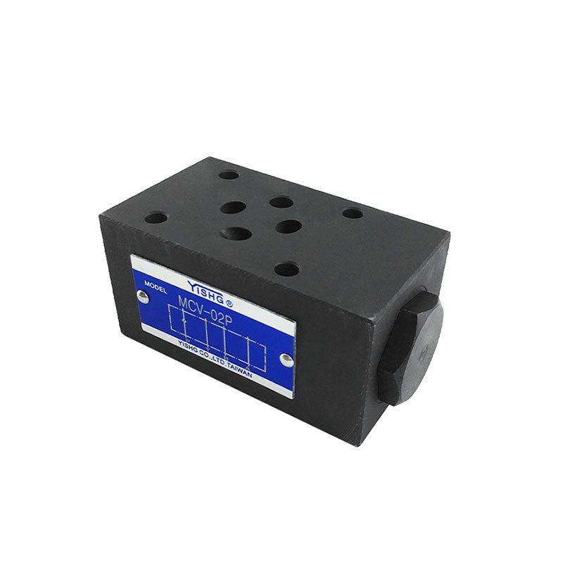 Yisheng MCV-02P/02A/02B/02T-05/50-40 válvula de retención superpuesta válvula solenoide válvula hidráulica
