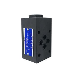 Yisheng MCV-02P/02A/02B/02T-05/50-40 válvula de retención superpuesta válvula solenoide válvula hidráulica