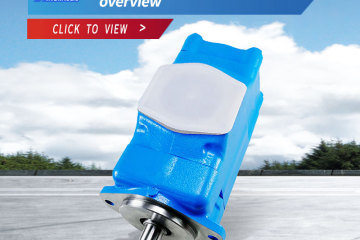 Visão geral da bomba de palheta dupla série 4535V